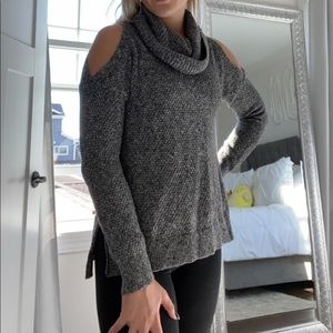 gray sweater
